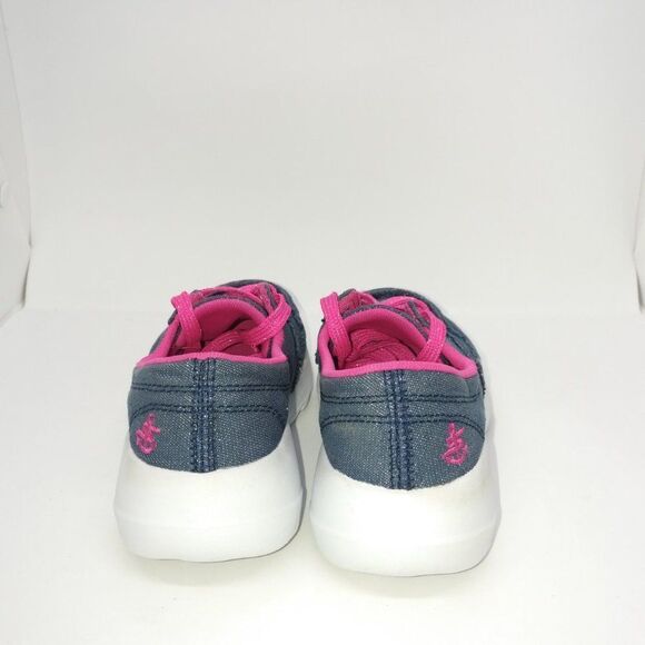 Skechers Go Walk Joy Shore Lights Comfort Shoes Little Kids Size 10.5 Blue, Pink - Picture 8 of 8